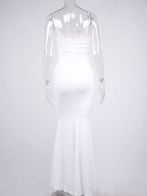 New Elegant Corset Bodycon Sexy Backless Maxi Dress CODE: KAR1675