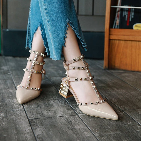 Summer High Heels Pointed Toe Pumps Shoes CODE: KAR1680