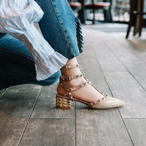 Summer High Heels Pointed Toe Pumps Shoes CODE: KAR1680