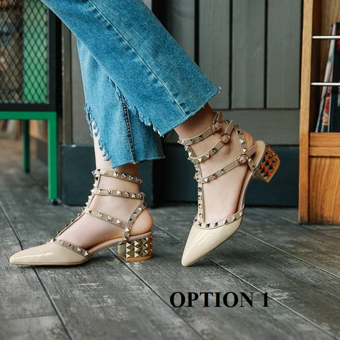 Summer High Heels Pointed Toe Pumps Shoes CODE: KAR1680