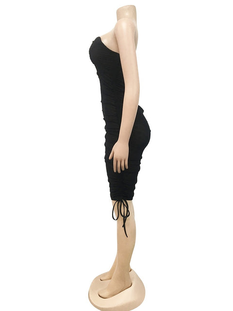 Sexy Backless Fitness Solid Color Attire wear Dress CODE: KAR1688