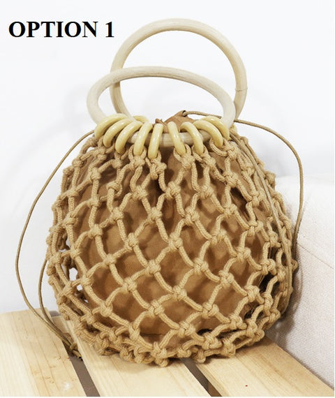Straw Braiding Handbag CODE: KAR1690