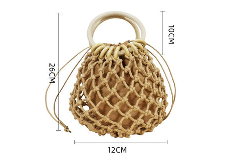 Straw Braiding Handbag CODE: KAR1690