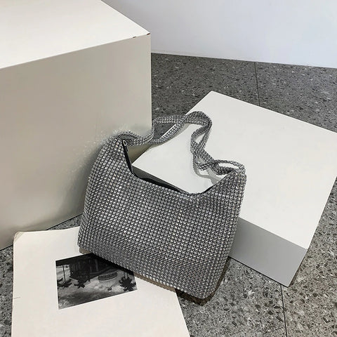 New Rhinestone Shiny Crystal Diamond Shoulder Bag CODE: KAR1691