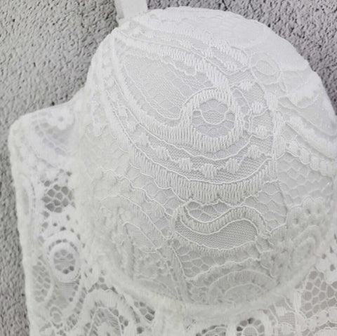 Sexy Push Up Bustier Inner Camisole Tube Vest Lace Short Corset CODE: KAR1701