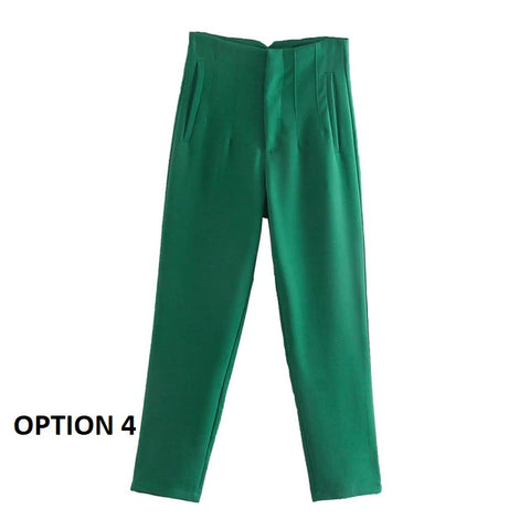 New High Waist Office Wear Pants CODE: KAR1704