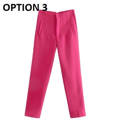 New High Waist Office Wear Pants CODE: KAR1704