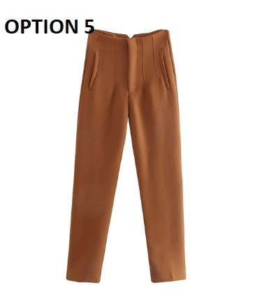New High Waist Office Wear Pants CODE: KAR1704