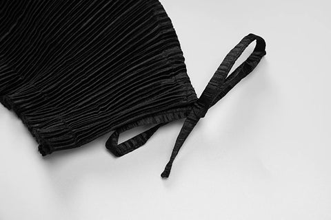 Winter Striped Sexy Neck Lace Up Long Sleeve Crop Top CODE: KAR1716