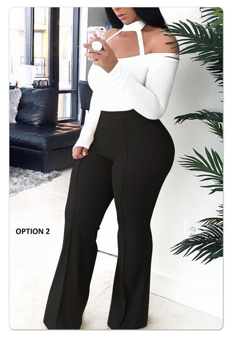 New Elegant Office High Waist Casual Sweatpants CODE: KAR1727