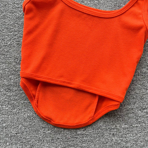 Sexy Camsole Fashion Solid Color Crop Tank Top CODE: KAR1732