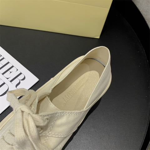 New Fashionable Thick-soled Lace-up Casual Shoes CODE: KAR1780