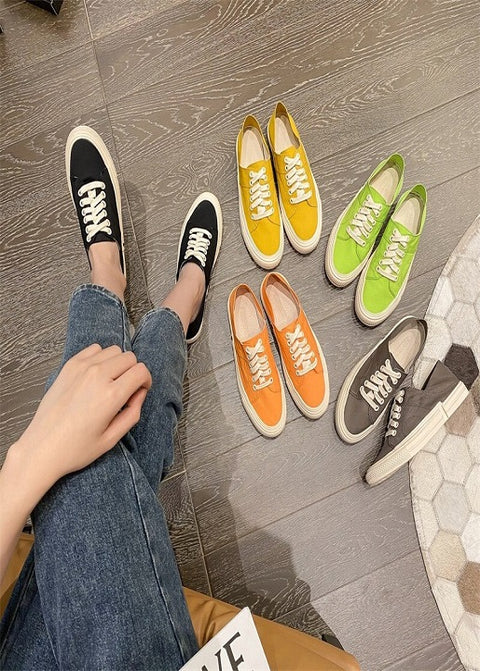 New Fashionable Thick-soled Lace-up Casual Shoes CODE: KAR1780