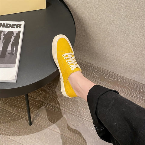 New Fashionable Thick-soled Lace-up Casual Shoes CODE: KAR1780