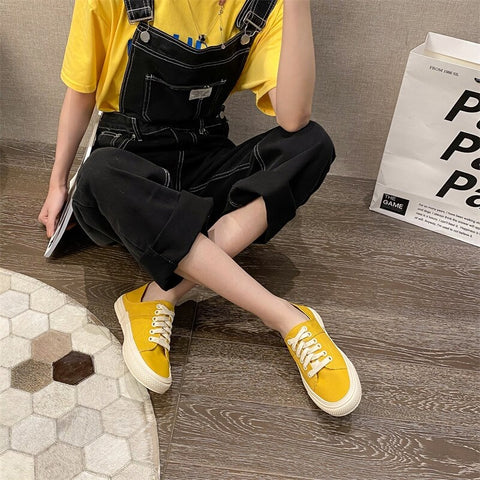 New Fashionable Thick-soled Lace-up Casual Shoes CODE: KAR1780