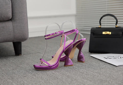 Sexy Summer Square Toe High Heel CODE: KAR1786
