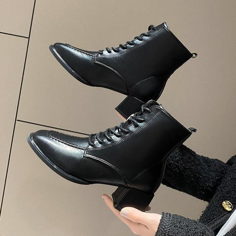 Winter New Fashion Ankle Cross Lace Up Boot CODE: KAR1807
