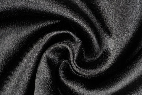 New Elegant Fringed Satin Windbreaker Slim Mercerized Long Jacket CODE: KAR1836