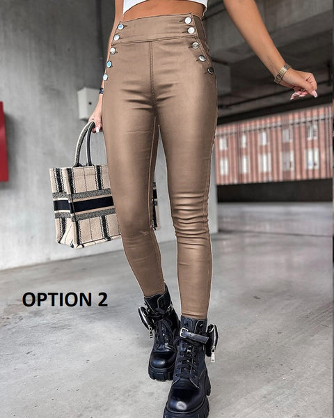 Sexy Elastic Stretch High Waist Slim Long Pencil Pants CODE: KAR1849