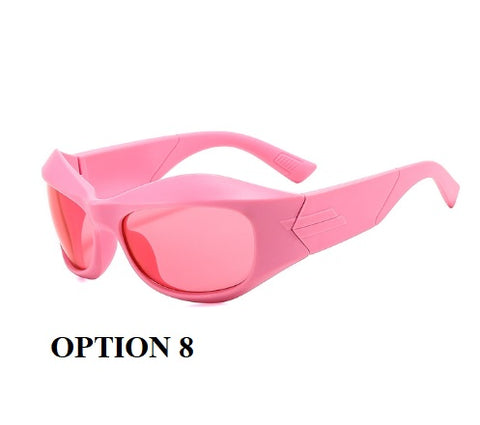New Aesthetic Fashion Around Bicycle Outdoor Sun Glasses CODE: KAR1858