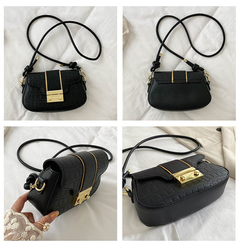 New Luxury Designer With Lock Crossbody Bag CODE: KAR1863
