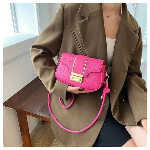 New Luxury Designer With Lock Crossbody Bag CODE: KAR1863