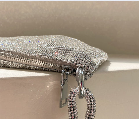 New luxury Designer Shining Crystal Rhinestones Shoulder Bag CODE: KAR1864