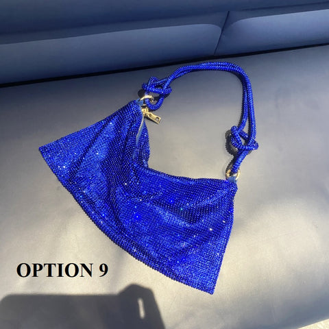 New luxury Designer Shining Crystal Rhinestones Shoulder Bag CODE: KAR1864