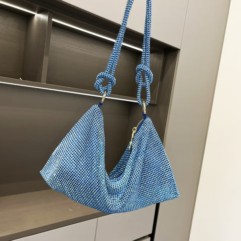 New luxury Designer Shining Crystal Rhinestones Shoulder Bag CODE: KAR1864
