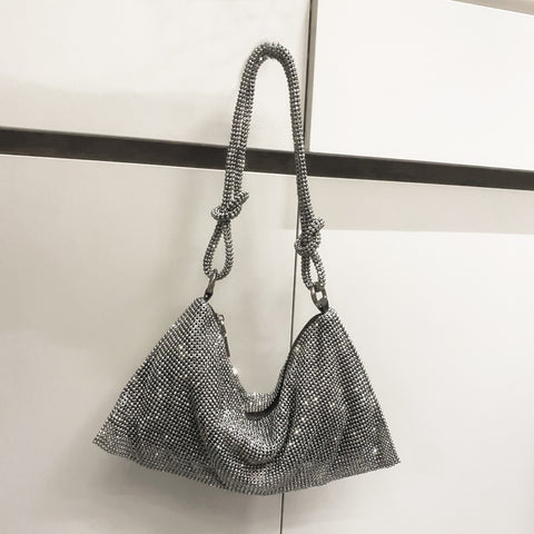 New luxury Designer Shining Crystal Rhinestones Shoulder Bag CODE: KAR1864