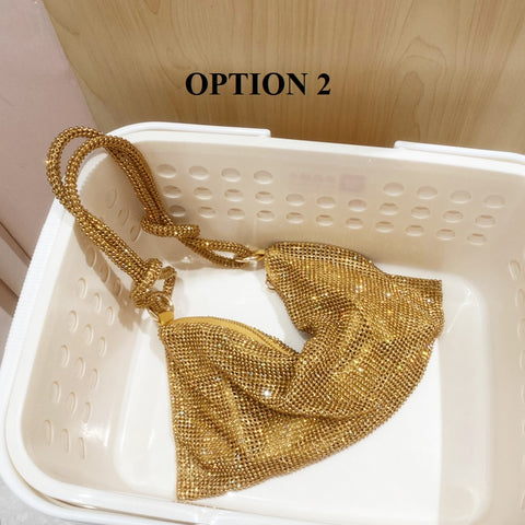 New luxury Designer Shining Crystal Rhinestones Shoulder Bag CODE: KAR1864