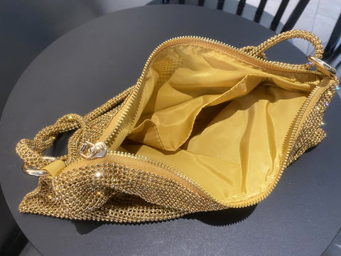 New luxury Designer Shining Crystal Rhinestones Shoulder Bag CODE: KAR1864