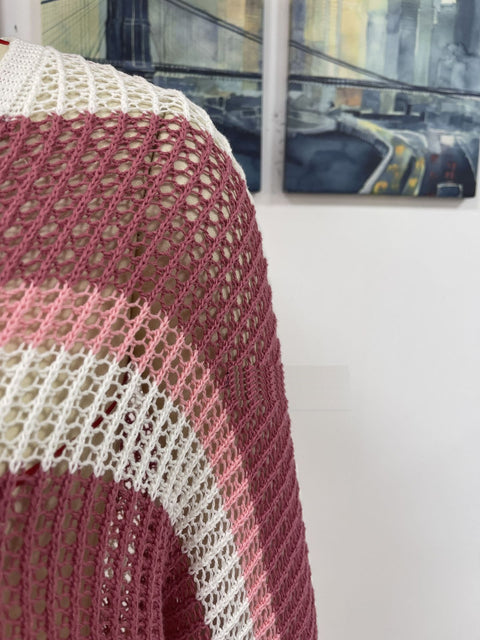 Summer Cardigan Loose Solid Vacation Outfits CODE: KAR1874