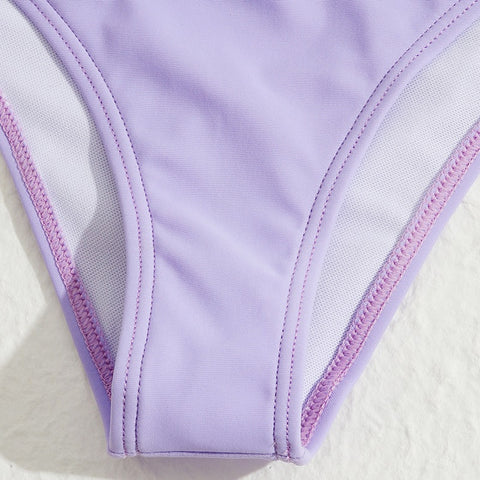 New Color block Sexy High Waist Cross Wrap Swimwear CODE: KAR1915