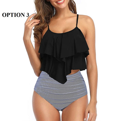 Hot High Waisted Bikini Sexy Two Pieces Swimsuit CODE: KAR1916
