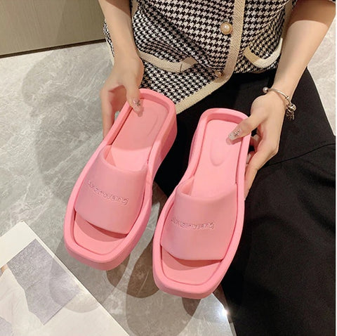 New Fashionable Casual Home Durable Platform Sandals CODE: KAR1934