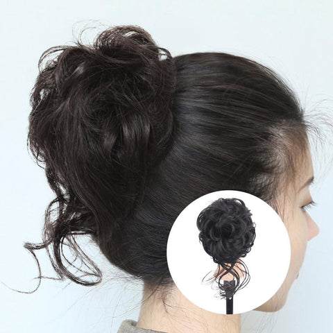 New Clip Messy Curly Bun Hair Claw Wigs CODE: KAR1937