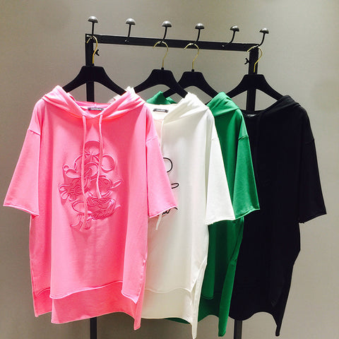 New Spring Embroidery T-shirt CODE: KAR969
