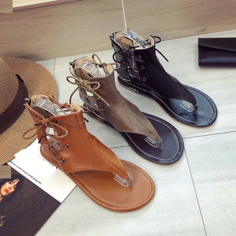 Explosive style flat flip flops Roman sandals CODE: KAR993