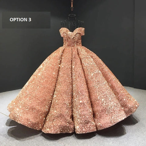 Long Off Shoulder Fluffy Luxury Princess Formal Party Prom Dress CODE: KAR998