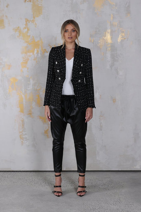 Jacket Slim Double Button Casual Fashion New Open Lady Outwear CODE: KAR307