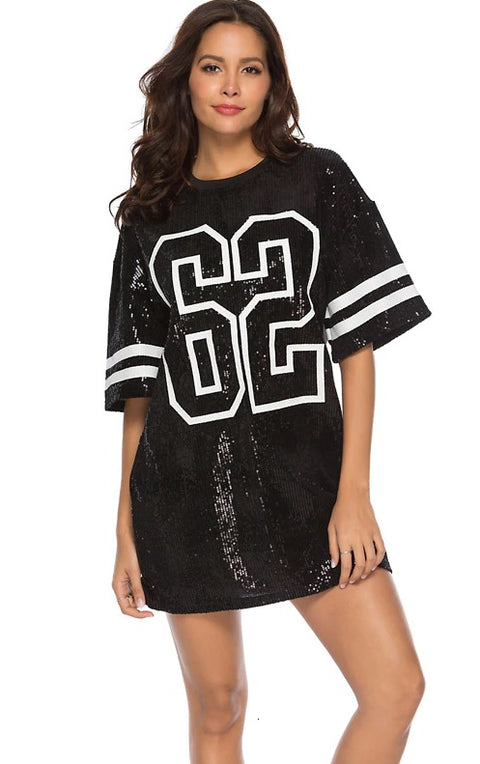 Number Dress Female Fashion Sexy Mini Bodycon Dress Party CODE: KAR446