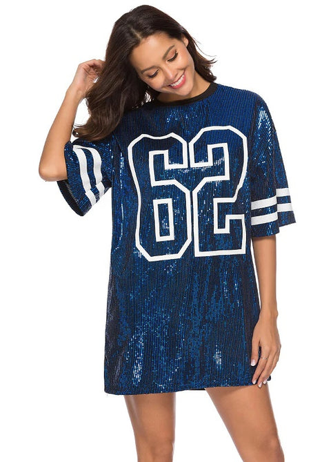 Number Dress Female Fashion Sexy Mini Bodycon Dress Party CODE: KAR446