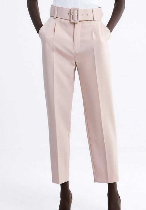 Belts Trousers Modern Lady Casual Pant Bottom CODE: KAR464