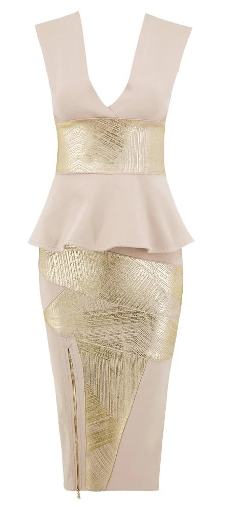 Women two piece dress Sexy V-Neck Spaghetti StrapCelebrity evening party CODE: KAR484
