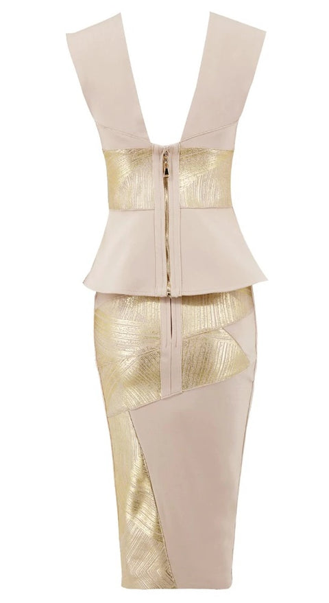 Women two piece dress Sexy V-Neck Spaghetti StrapCelebrity evening party CODE: KAR484