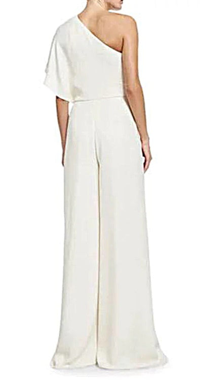 Hot Ruffles irregular Female Overalls Sexy Wide leg Jumpsuits CODE: KAR527