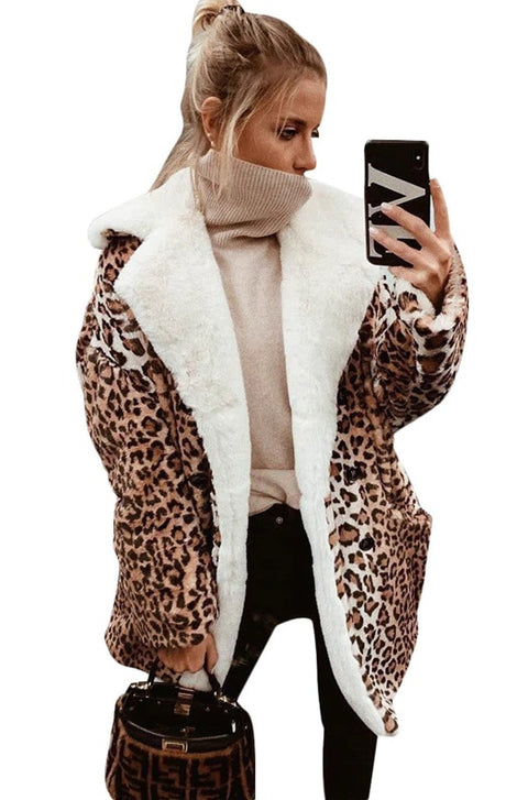 Winter Hot Popular Untidy Leopard Age Reduction Sexy Warm Regular CODE: KAR555