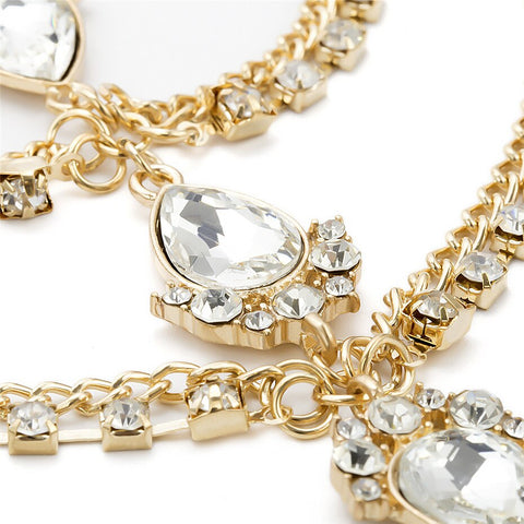 Rhinestone Anklets for Foot Barefoot Sandals Ankle Jewelry CODE: KAR590