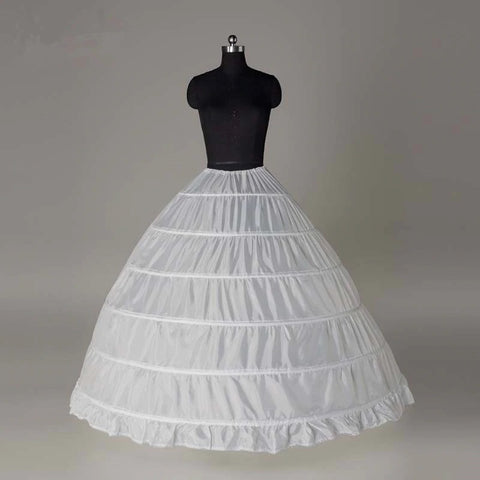 Six Steel Tutu Skirt Wedding Dress Crinoline Costume Pannier CODE: KAR593